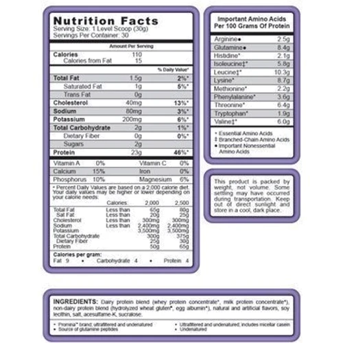 Протеин Syntrax Matrix 2.0 907 g /30 servings/ Cookie cream: Вид Многокомпонентные