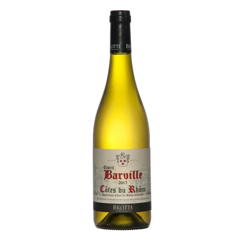 Вино Brotte S.A. Cotes du Rhone Esprit Barville Blanc, Brotte (0,75 л) (BW16976)