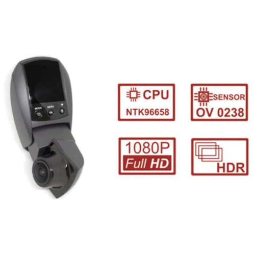 Celsior DVR X-360: Кут огляду, градусів 150