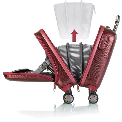 Heys Portal Smart Business Case Burgundy (924356) фото 6