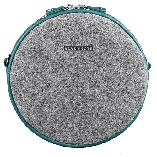 Женская сумка через плечо BlankNote бирюзовая (BN-BAG-23-felt-tiffany)