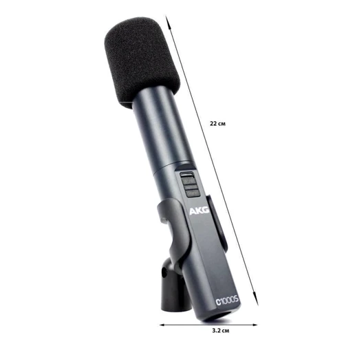 Конденсаторний студійний мікрофон AKG C1000S (225118): Тип звуку Моно