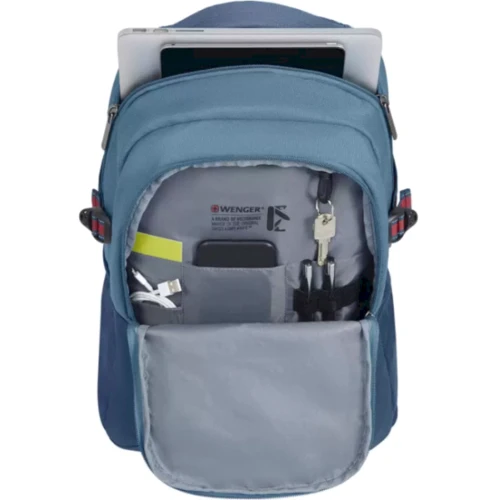 Сумка для ноутбуков Wenger 16" Ryde Blue: Материал полиэстер