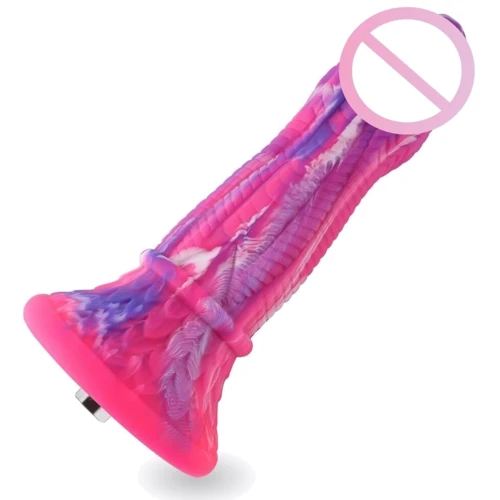 Фалоімітатор для секс-машин Hismith 10.3″ Silicone Monster Dildo Series, система кріплення KlicLok та присоска, діаметр 6.4 см, довжина 26.1 см: Призначення Вагінальні