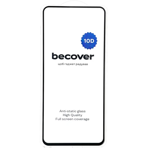 BeCover Tempered Glass 10D Black for Oppo А60 4G / A3 / A3x (712354) фото 7