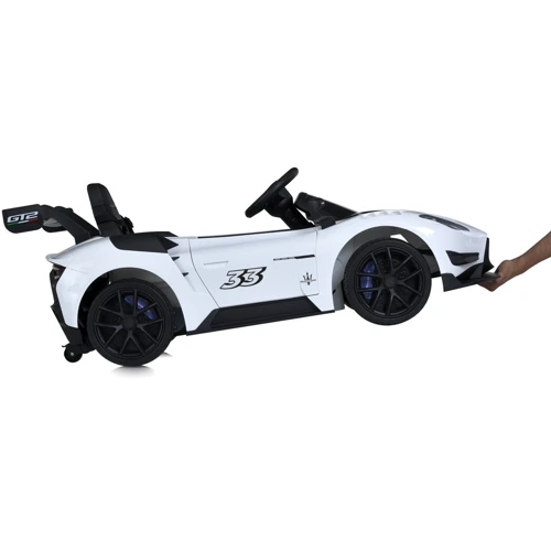 Детский электромобиль Bambi Maserati белый (M 5105EBLR-1)