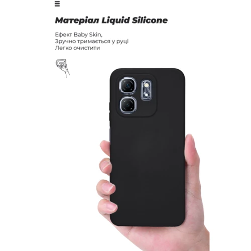 Чохол для телефона ArmorStandart ICON Case Camera cover Black для Infinix Hot 50i / Smart 9 (ARM80980)