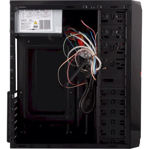 Корпус Logicpower 2012-400W 8см, 1хUSB2.0, 2xUSB3.0, Black: Типорозмір Midi-Tower