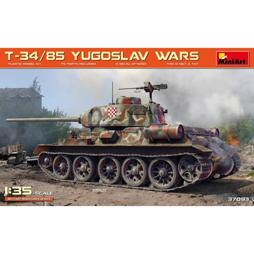 Модель Miniart Танк Т-34/85 война в Югославии (MA37093)