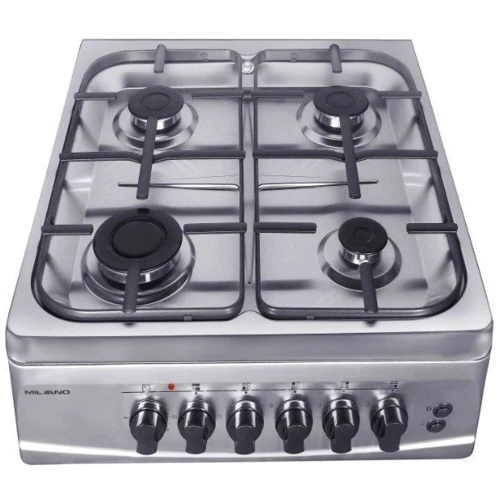 Плита комбінована Milano ML50 E20 Inox: Управління механическое
