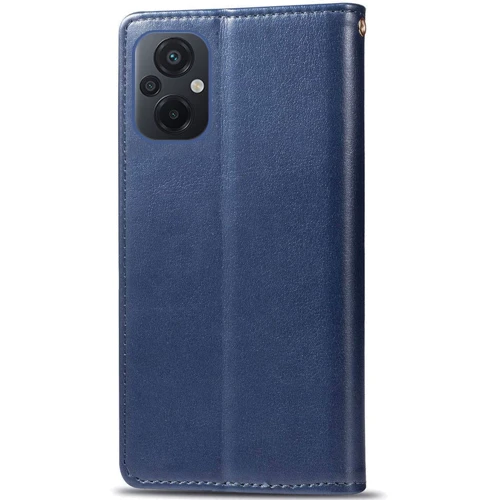 Аксессуар для смартфона Mobile Case GETMAN Gallant Blue for Xiaomi Poco M5: Материал искусcтвенная кожа