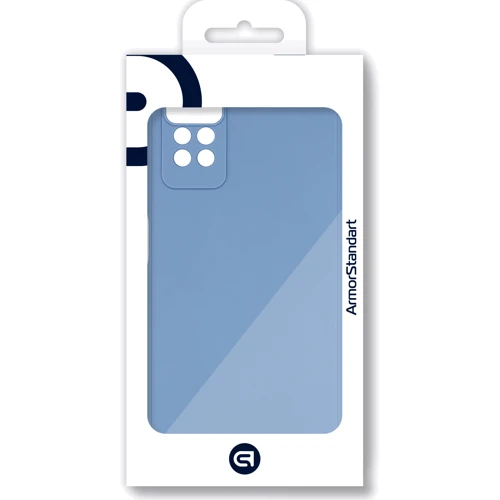 Чехол для телефонов ArmorStandart Matte Slim Fit Camera cover Light Blue for Xiaomi Redmi Note 12 Pro 4G (ARM69081): Тип накладка на заднюю часть