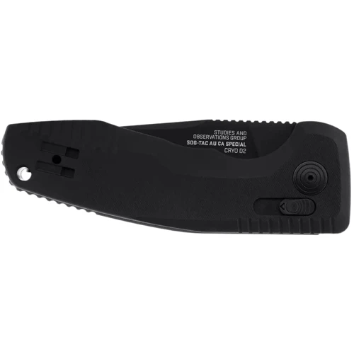 Ніж SOG SOG-TAC AU, Black, Compact, Tanto, CA Special (SOG 15-38-14-57): Тип ножа Складной