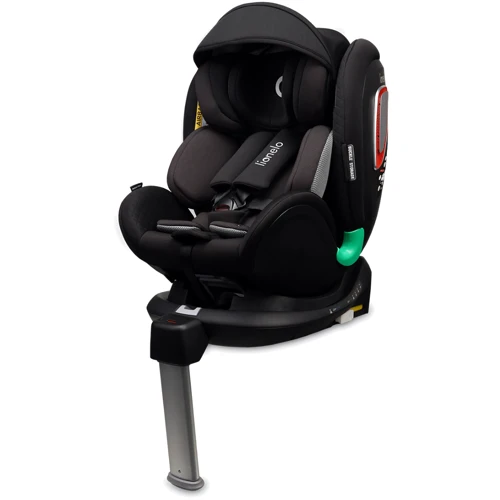 Автокресло Lionelo Antoon RWF Carbon: Крепление Isofix есть