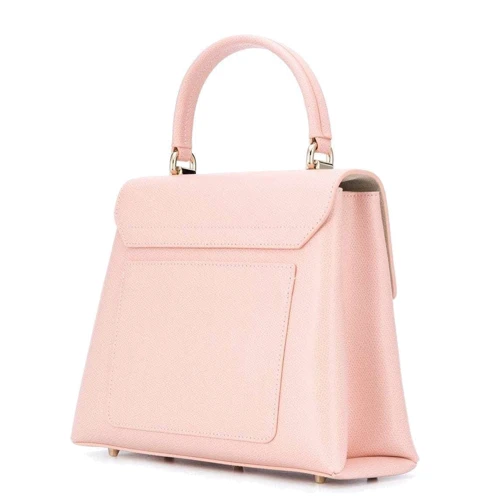 Женская сумка-сэтчел Furla 1927 S Top Handle Bakpaco пудровая (BAKPACOARE0001BR00): Фактура Матовая, Зернистая