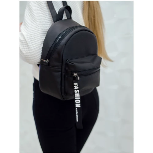 Женский рюкзак Sambag Talari SST черный (12118001e): Застежка Молния