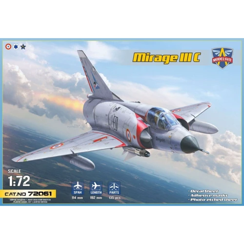 Французский многоцелевой самолет ModelSvit Mirage IIIC