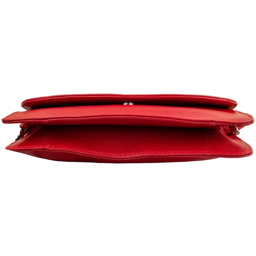 Женская сумка через плечо Vito Torelli красная (VT-1002-red): Фактура Матовая, Гладкая