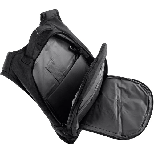Чоловік рюкзак Valiria Fashion чорний (3DETAB8079-2): Фактура Ткана, матова