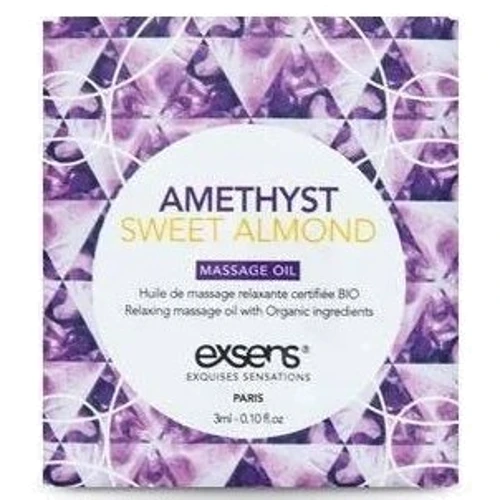 Пробник массажного масла EXSENS Amethyst Sweet Almond 3мл: Тип Масло