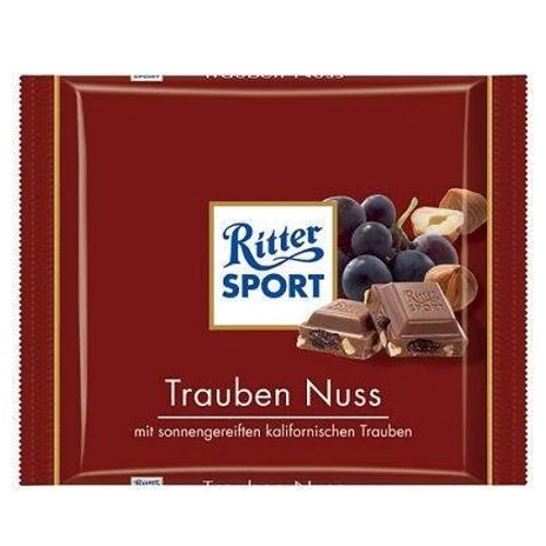Шоколад Ritter Sport Trauben Nuss 100 г (DL13896)