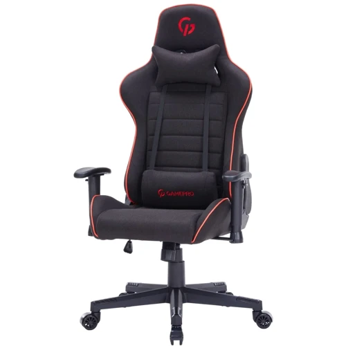 Игровое кресло Gamepro GC575FB Size L Fabric Black&Red фото 1