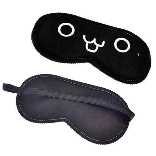 Закрытая маска на глаза Smile BLACK, SKN-C067