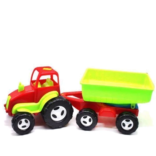 Трактор с прицепом Kinderway красный (KW-07-709): Производитель Kinderway