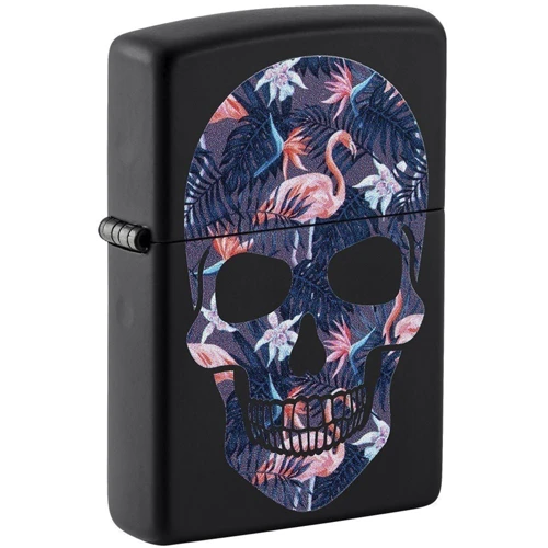 Зажигалка ZIPPO 218 Flamingo Skull Design (49771)