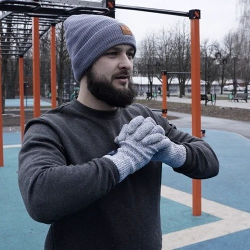 Мужская шапка DexShell Watch Beanie Wool водонепроницаемая серая (DH322GRY): Производитель DexShell