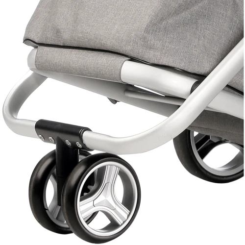 Сумка-візок ShoppingCruiser 3 Wheels 40 Grey: Об'єм 40 л