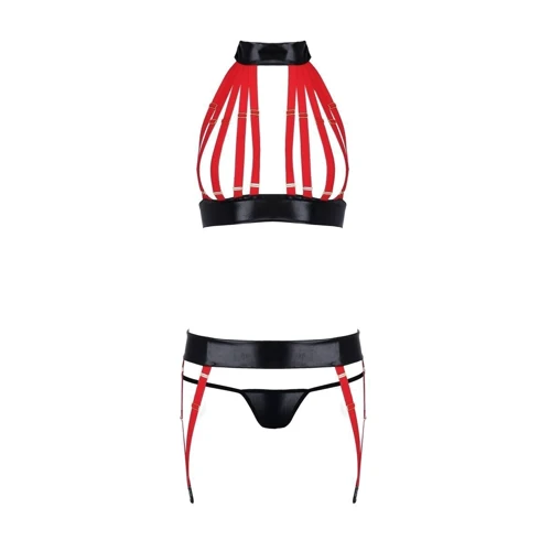 Комплект Passion AZIZA SET red S/M