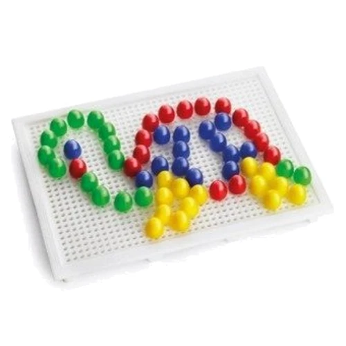 Набор для занятий мозаикой Quercetti (15 мм фишки (60шт.) + доска 22х16) (2123-Q): Производитель Quercetti
