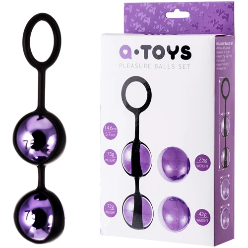 Вагинальные шарики A-Toys Pleasure Balls Set