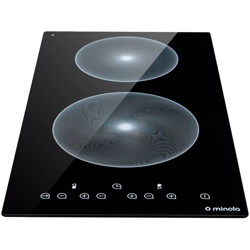 Варильна поверхня електрична Minola MVH 3043 GBL: Конфорок Hi Light 2