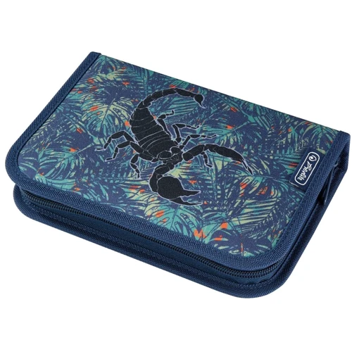 Ранец школьный укомплектованный Herlitz LOOP PLUS Scorpion резиновая 3D-аппликация (50025794): Размер S (115-130 см)