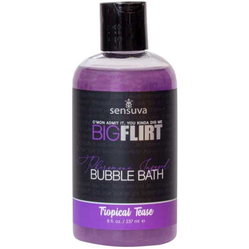 Пена для ванны Sensuva - Big Flirt Pheromone Bubble Bath - Tropical Tease (237 мл): Тип Пена