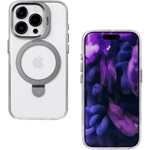 Чохол для iPhone LAUT REVIVE PROP MagSafe Clear (L_IP23B_RE_UC) для iPhone 15 Pro