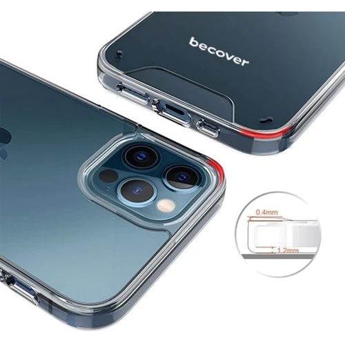 Чехол для iPhone BeCover Space Case Transparancy for iPhone 12 Pro Max (707794): Тип аксессуара чехол