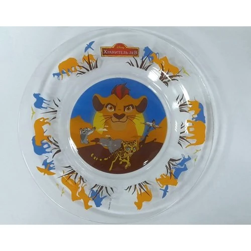 Тарелка обеденная Luminarc Лев Охранник 19.6 см (16c1914 ЛевОх): Тип Тарелка