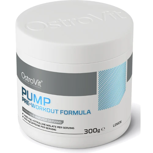OstroVit PUMP Pre-Workout 300 g / 30 servings / Lemon: Форма выпуска Порошок