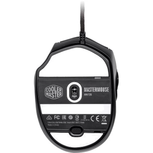 Мышь CoolerMaster MM720 USB Matte Black (MM-720-KKOL1): Длина кабеля 1,8