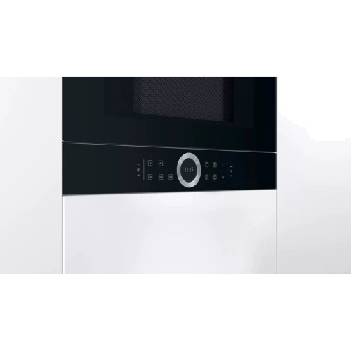 Встраиваемая микроволновая печь Bosch BER634GB1: Цвет черный