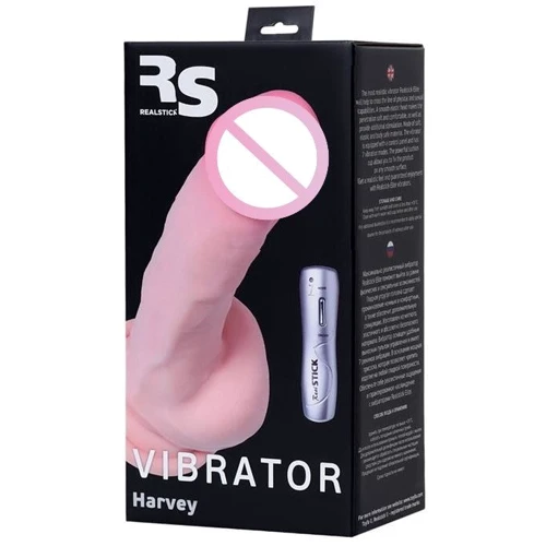 Вибратор с пультом управления Toyfa - RealStick Elite Suction