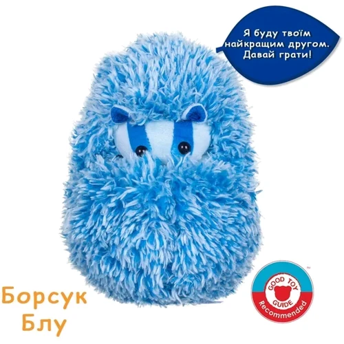 Интерактивная игрушка Curlimals – Барсук Блу (3710): Тип животное