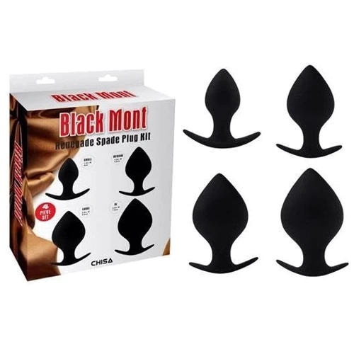 Набор анальных пробок Chisa Black Mont Renegade Spade Plug Kit