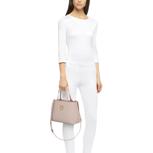 Женская сумка Тоут Furla Belvedere розовая (1007967): Фактура Матовая, Зернистая