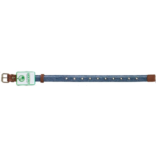 Ошейник Lucky Pet Melange одинарный светоотражающий 2/30-40 см синий (550804): Производитель Lucky Pet