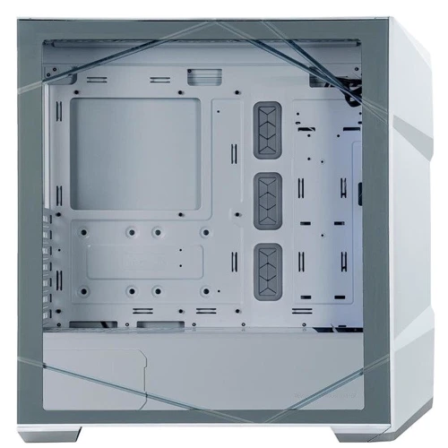 Корпус CoolerMaster MasterBox TD500 Mesh V2 (TD500V2-WGNN-S00): Материал передней панели пластик и сталь
