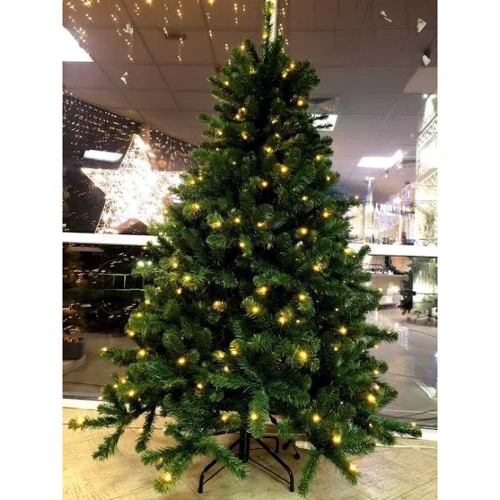 Елочка искусственная Scandia зеленая, LED 208 ламп.,1,85 м, Triumph Tree фото 4